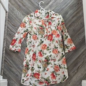 Beautiful floral tunic